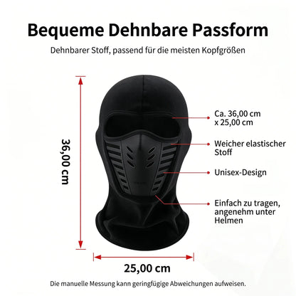 🔥 Nur für kurze Zeit: 50 % Rabatt 🔥 Unisex-Fleece-Sturmhaube mit Vollgesichtsschutz